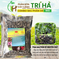 Combo 5KG Phân dê đã xử lý oai mục dùng Phân bón cho lan, cây trồng làm tơi xốp đất