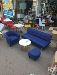 combo 5tr gồm sofa beb + sofa đơn +đôn + bàn đá