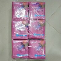 Combo 6 Băng Vệ Sinh Diana Siêu Thấm Siêu Mỏng Cánh(gói 8 miếng)