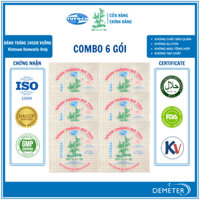 Combo 6 Bánh Tráng Ba Cây Tre Gỏi Cuốn 22cm Vuông 340g x 6