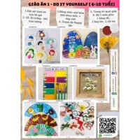 COMBO 6 BỘ KIT DÀNH CHO BÉ  6-10 TUỔI ( GIÁO ÁN 1)