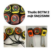 Combo 6 Cây Thước Mét Kéo Cao Cấp. Thước Lỗ Ban 5M/25MM. Vỏ Bọc Cao Su Chống Va Đập