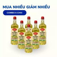 Combo 6 Chai Dầu Đậu Nành Janbee 1L