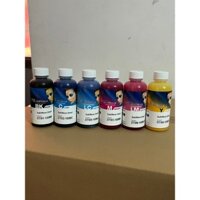 Combo 6 chai mực in chuyển nhiệt inktec Hàn Quốc 100ml/chai
