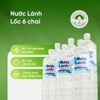 Combo 6 chai Nước Lành VHS ( Nước A Vườn Lành) chứa 0,5% NaCl điện hóa diệt khuẩn lành tính 1,5L/chai