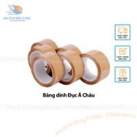 Combo 6 cuộn băng dính 1kg lõi mỏng 5mm (Đục) Bao bì Hà Đông Á Châu