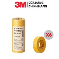 (Combo 6 cuộn) Băng Keo Giấy 3M™  243J