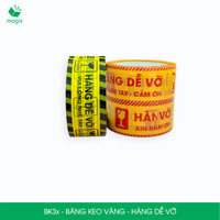 Combo 6 Cuộn băng keo HÀNG DỄ VỠ 4.7cm - Băng dính niêm phong đóng hàng