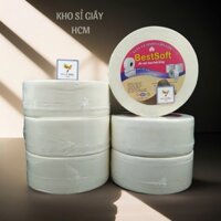COMBO 6 CUỘN GIẤY VỀ SINH CÔNG NGHIỆP 700 GRAM BEST SOFT - Giấy cuộn lớn
