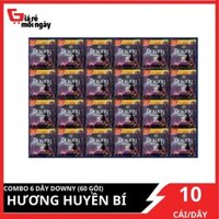 COMBO 6 dây Nước xả vải Downy Huyền bí 10 gói