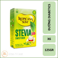 [Combo-6] Đường Ăn Kiêng TropicanaSlim Stevia (125g)