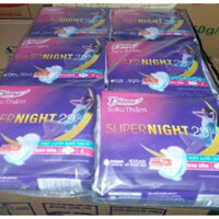 COMBO 6 Gói Băng Vệ Sinh Diana Siêu Thấm Super Night 29cm