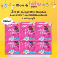 Combo 6 gói băng vệ sinh Diana siêu thấm siêu mỏng cánh