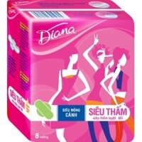 Combo 6 gói băng vệ sinh Diana siêu thấm có cánh