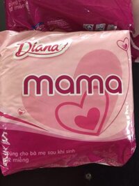 Combo 6 Gói Băng Vệ Sinh Diana Mama 12 miếng - HSD 2027