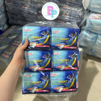 COMBO 6 gói băng vệ sinh SUPER NIGHT ban đêm Diana sensi cool fresh 29cm - 4 miếng BebePlus