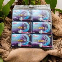 Combo 6 gói BVS Diana Ban Đêm Cool Fresh 35cm 3M