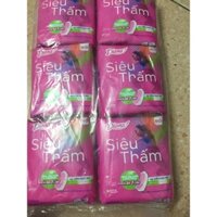 combo 6  gói bvs diana siêu thấm mỏng không cánh 8.