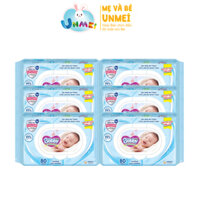 Combo 6 gói khăn ướt Bobby Care gói Bổ sung 80