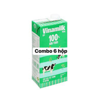 Combo 6 hộp 1 lít sữa tươi tiệt trùng có đường Vinamilk 100%
