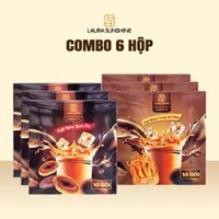 Combo 6 Hộp cà phê Laura Coffee (6 hộp x 10 gói)