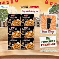 Combo 6 Hộp cà phê Phố sữa đá GOLD - MacCoffee (hộp 10 gói x 29g) (Date 31/01/2025)