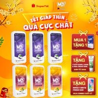 Combo 6 Hộp Kẹo Ngậm Bạc Hà Không Đường IMPACT MINTS FRESH 10G 3 Hộp Vị Chanh Dây Xoài + 3 Hộp Vị Thơm Nồng (Tặng 6 Gói)