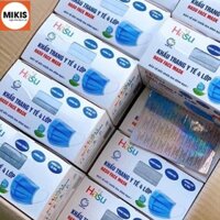 COMBO 6 HỘP KHẨU TRANG Y TẾ 4 LỚP - HASU - 50 CÁI/HỘP