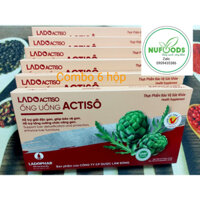 Combo 6 hộp ống uống actiso mẫu mới chính hãng Ladophar. hộp 10 tuýp x10ml. sử dụng mỗi ngày bảo vệ gan.