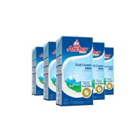 Combo 6 hộp sữa tươi nguyên kem tiệt trùng Anchor giàu canxi hộp 1 lít