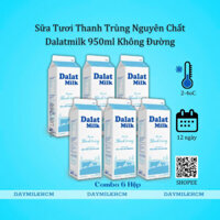 Combo 6 hộp Sữa Tươi Thanh Trùng Dalatmilk 950ml