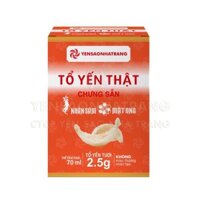 COMBO 6 HỘP - TỔ YẾN THẬT CHƯNG SẴN – NHÂN SÂM MẬT ONG – 70ML