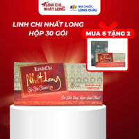 Combo 6 hộp Trà Linh Chi Nhất Long-Hộp 30 gói-Giúp ổn định huyết áp, tiểu đường, mỡ máu, ngủ ngon, giảm men gan
