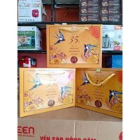 Combo 6 Hủ Yến Chưng Sẵn Nha Trang 35% đông trùng hạ thảo, có hộp đựng ngoài, ngọt thanh