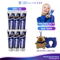 Combo 6 Kem đánh răng Closeup White Now - Trắng Bật Tông 3X TỨC THÌ với Công nghệ Ánh Sáng Xanh 100g