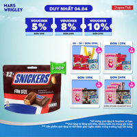 Combo 6 Kẹo Sô Cô La Snickers Funsize 240g