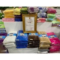 Combo 6 khăn tắm bộ hàng cotton.tặng kèm 1 hộp khẩu trang y tế 4 lớp kháng khuẩn