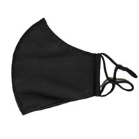 Combo 6 khẩu trang vải cao cấp -  Có Khóa Điều Chỉnh Dây Đeo - Đen