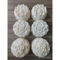 Combo 6 khuôn  rau  câu  nhập  xôi  hình hoa sen ,hoa Hồng ,hoa Mai  ,9cm nhựa  cao cấp Vĩnh  Trường