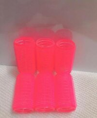 Combo 6 lô uốn tóc tự dính size nhỏ 2,5cm - Hồng