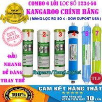 COMBO 6 LÕI LỌC NƯỚC KANGAROO SỐ 1-2-3-4-5-7 | LÕI KANGAROO ALKALINE