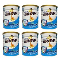 Combo 6 lon Sữa Abbott Grow 0+ lon 850g cho trẻ 0-12 tháng tuổi