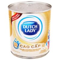 Combo 6 Lon Sữa đặc Dutch Lady Nguyên kem Cao cấp lon 380g vàng