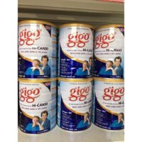 Combo 6 lon sữa Gigo Hi-canxi 900g ngăn ngừa loãng xương