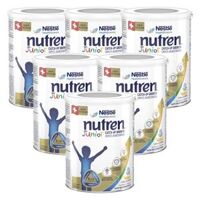 Combo 6 lon Thực phẩm dinh dưỡng Nutren Junior 400g (1-10 tuổi)