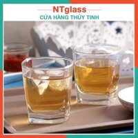 Combo 6 Ly vuông lỡ 305ml Thủy Tinh Cao Cấp 361