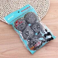 Combo 6 miếng cước chà xoong nồi GẤU TRÚC tiện lợi