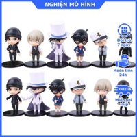 Combo 6 nhân vật Kaito Kid Conan Amuro Tooru Shuichi Akai Hanzawa Hattori Heij Thám tử lừng danh Conan