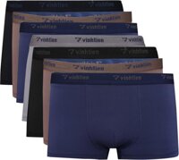 Combo 6 Quần Lót Boxer Nam Thun Lạnh Vĩnh Tiến QL - 04 - Nhiều Màu - M