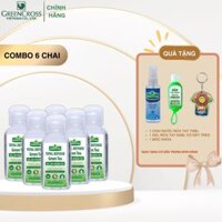[Combo 6 TẶNG 3] 6 chai GEL rửa tay kháng khuẩn vượt trội Green Cross Total Defense 60ml